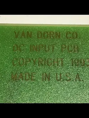 USED VAN DORN PC330-037