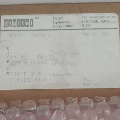 NEW Digital Equipment Corporation 7H7BFU
