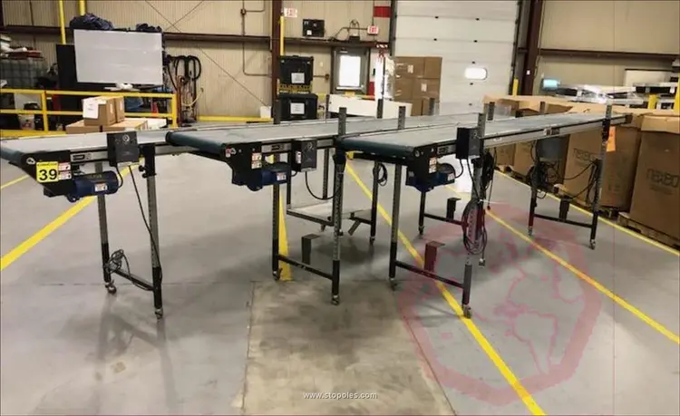 Used CRIZAF L-18 X 12' Belt Conveyors Ohio US | Stopol Equipment Sales LLC #1134318