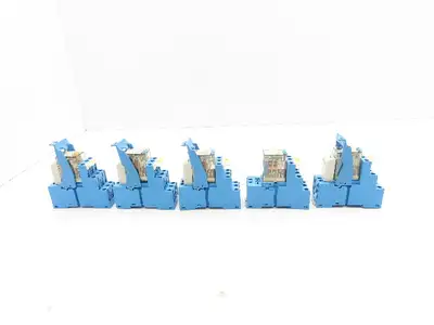 Finder 55.33.9.024.0010 Terminal Relay Socket 24V Coil Lot of 5