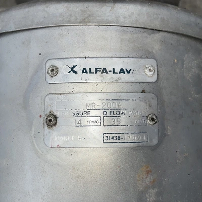 583 Lpm Alfa Laval S/S Pump 7.5 kW