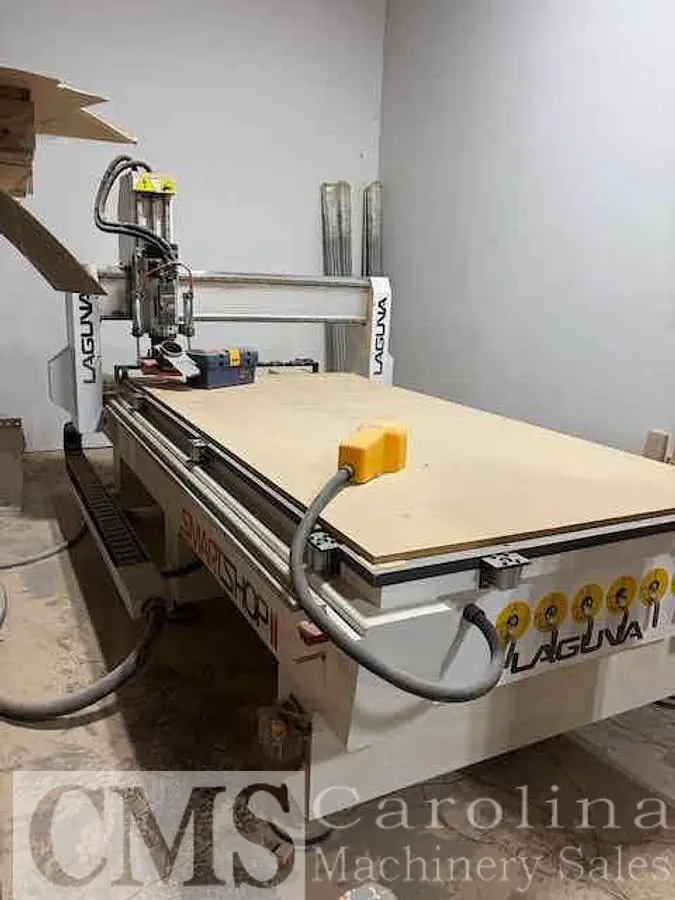Used 2016 LAGUNA SMARTSHOP II PRO CNC ROUTER WITH SS2 8' TURNER B&R PKG CNC Routers New York US | CAROLINA MACHINERY SALES #1278777