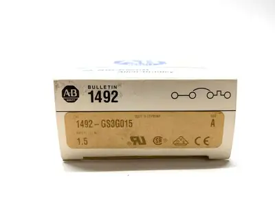 USED ALLEN-BRADLEY MINIATURE CIRCUIT BREAKER 1.5A SER. A