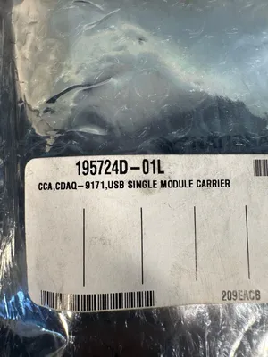 National Instruments cDAQ-9171 CompactDAQ Chassis, 195724D-01L (3D-8)
