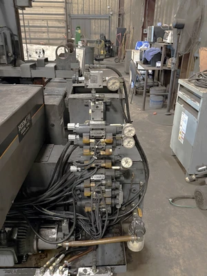 Used 2007 HEM SAW V100HLM-3 SEMI-AUTOMATIC VERTICAL BANDSAW Vertical Band Saws Pennsylvania US | Legacy CNC Machinery, LLC #1184812
