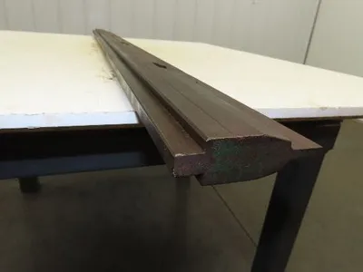 Press Brake Punch Die 60-1/4" L 9/32" Wide 1" Deep Square Tip 1/2" Tang