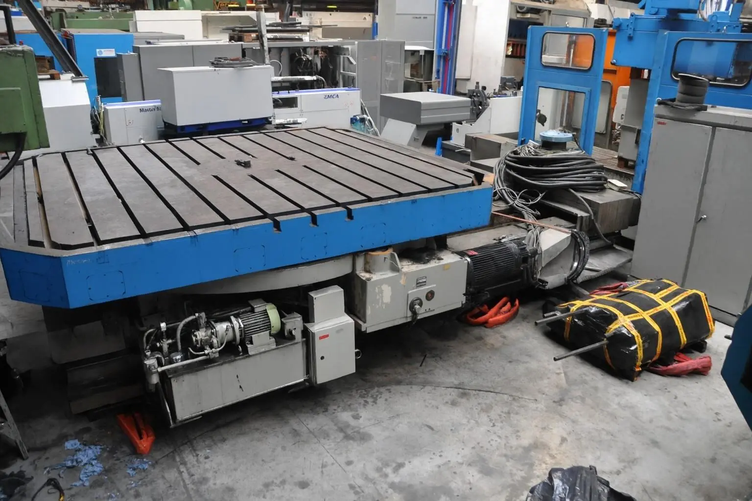 USED ERNAULT & SOMUA CNC TURNING TABLE 3500 X 3000 MM