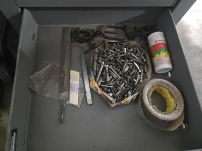 Cabinet and Contents