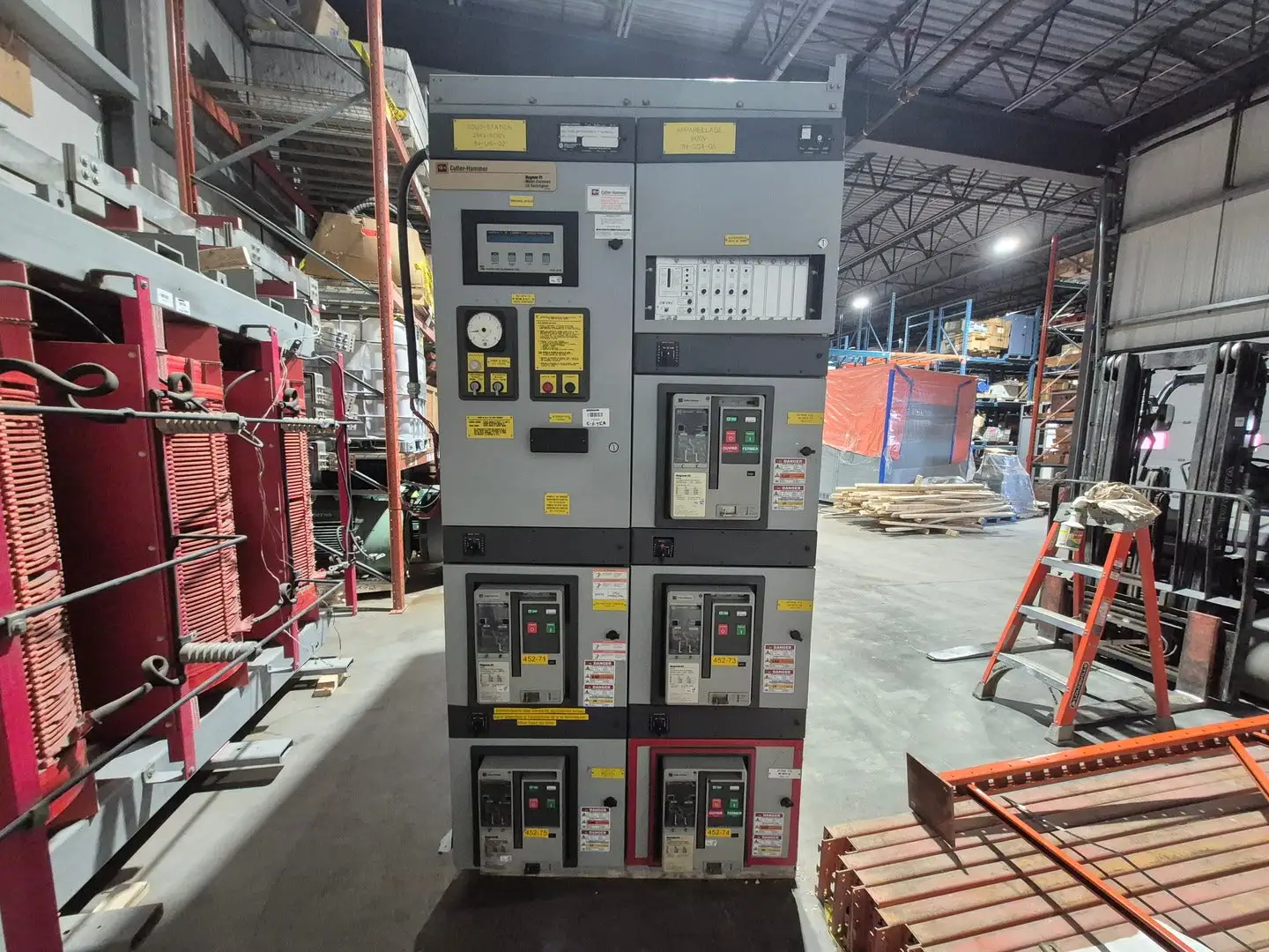 Magnum DS 600V 3200A 65kA Switchgear Lineup w/ MDS616 & MDS632 Breakers