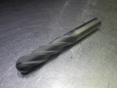 Crystallume 1/2" 4 Flute PCD Coated Ballnose Endmill P820-200060-1 (LOC2280)