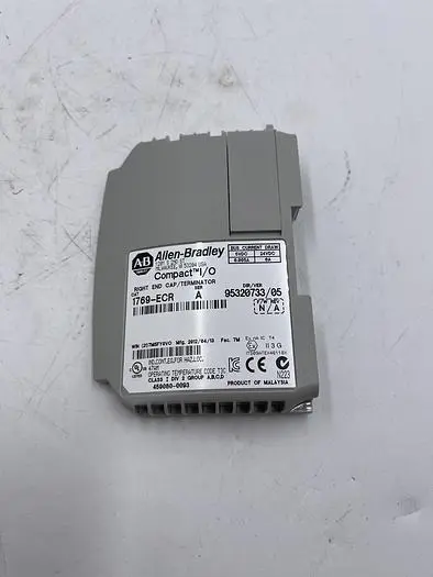Used ALLEN-BRADLEY ALLEN-BRADLEY 1769-ECR SER A PLC Input & Output | ND Industrial Surplus #1214821