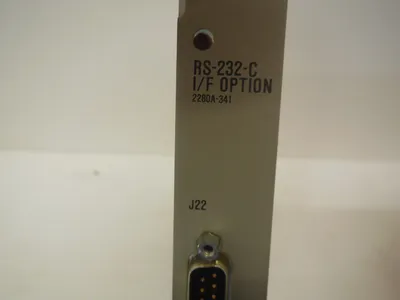 JOHN FLUKE 2280A-341 INTERFACE CARD RS-232-C 2280A341