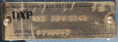 Used _UNKNOWN_ _UNKNOWN_ Rotary Pumps West Virginia US | Cooper Industries #1409380