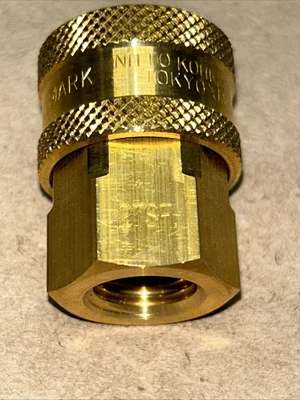 (3) Nitto Kohki SP Couplers 2TSF Brass Fast Shipping! + Warranty