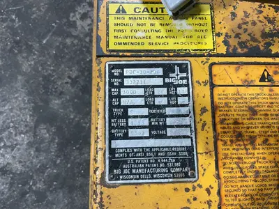 Used BIG JOE PDC30106 Misc Forklifts Ohio US | HGR 24 #1261312