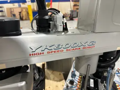 Used Yamaha High Speed Scara Robot & Controller Pick & Place Machines Michigan US | Maverick Industrial Sales #1401320