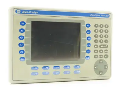 Allen Bradley 2711P-RDB7C PanelView Plus 700 Keypad/Touch with Module 2711P-RP1A