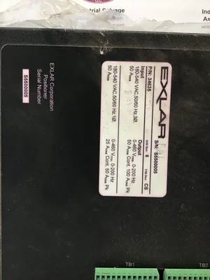 EXLAR SV4050 Eletronic Positioner 34635