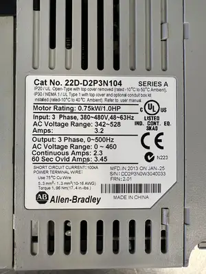 USED Allen-Bradley Powerflex 40