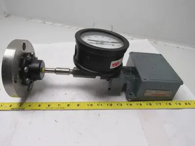 SOR 74V1-K117-N4-CIA Adj. Dead Band Pressure Switch Flange Mount See Description