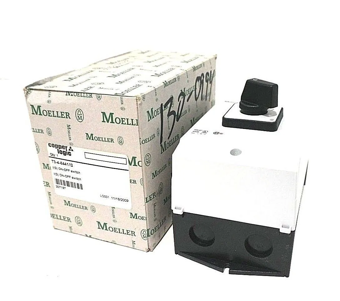 NEW MOELLER T3-4-8441/I2 ON-OFF SWITCH T348441I2