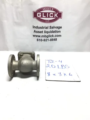 Warren SW-CH 1-1/2″ Swing Check Valve Fig 3156 150# CF8M Stainless Steel