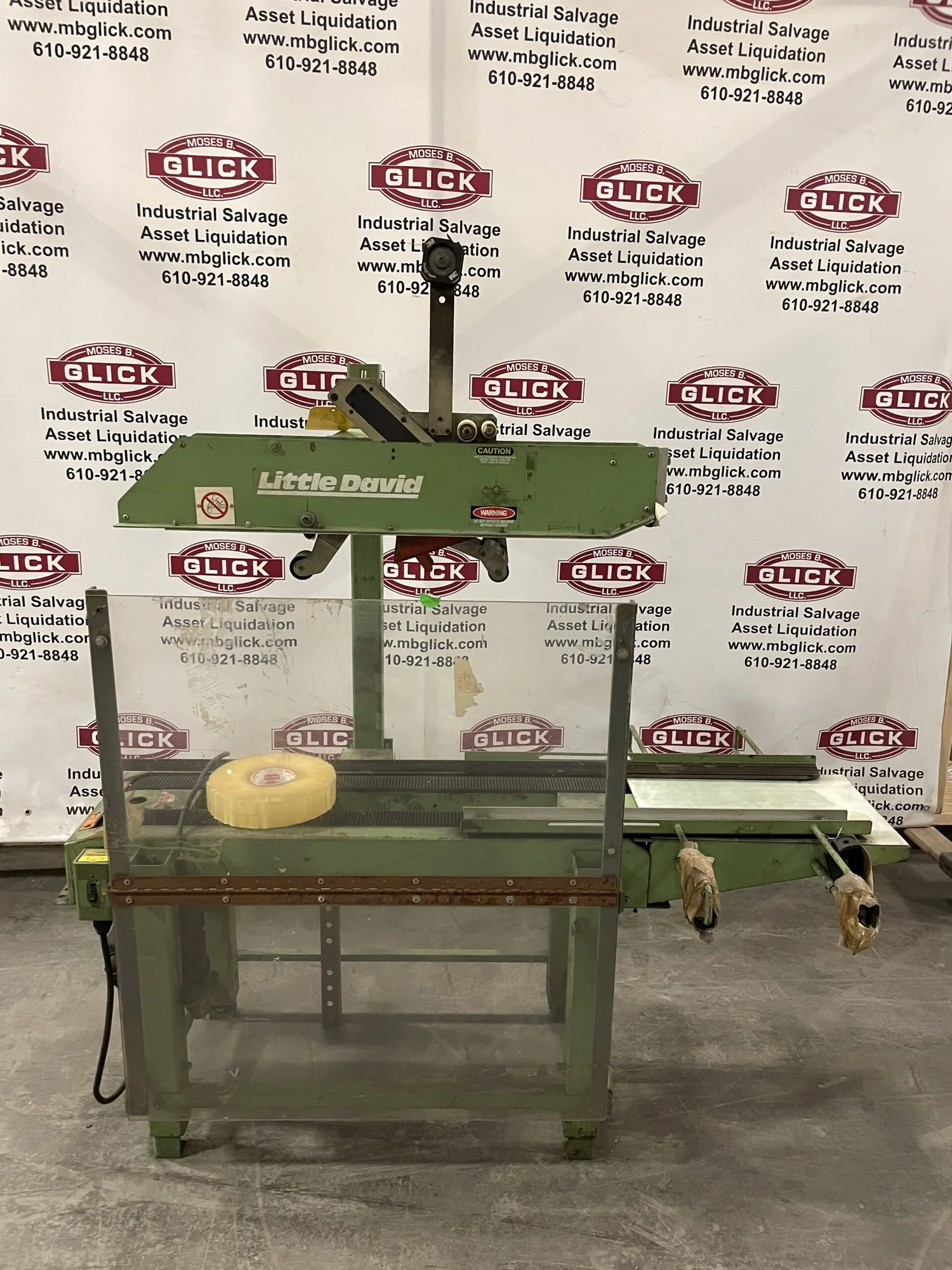 Loveshaw 19PT Little David Top and Bottom Case Sealer 110V 8” x 20”