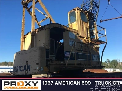 Used 1967 AMERICAN 599 Truck-Mounted Cranes Florida US | Proxy Equipment #1377772