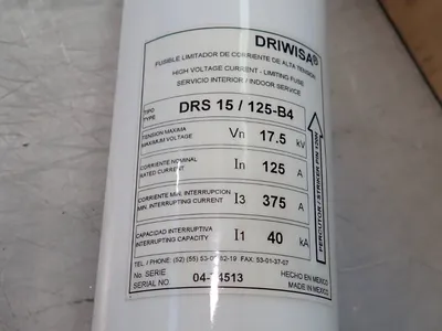 USED DRIWISA DRS 15/125B4