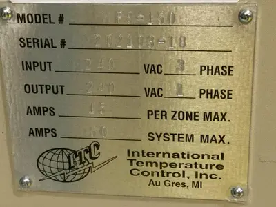 NEW IDEAL MACHINERY IM-MF8-150-A1TP
