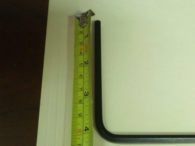 Used Allen 6"X4.5" Allen Wrenches (QTY 5)