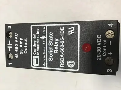 USED CONTINENTAL INDUSTRIES RSDA-660-25-1DE
