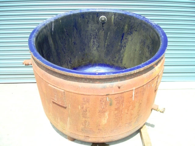 225L Pfaudler Glass Lined Pan
