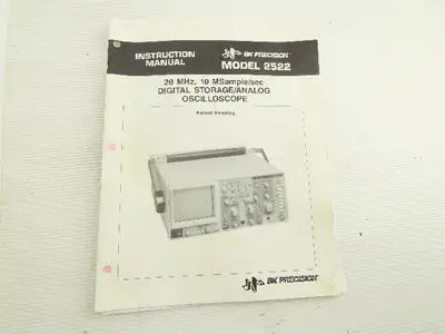 BK Precision Model 2552 20MHz Digital Storage Oscilloscope