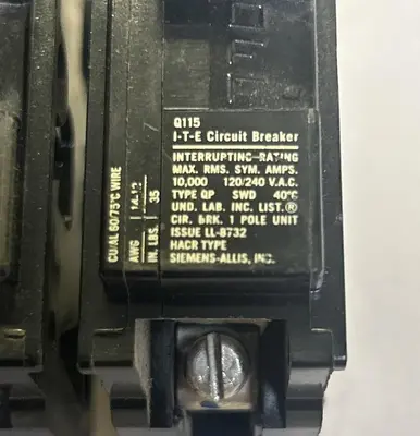 USED ITE Q115