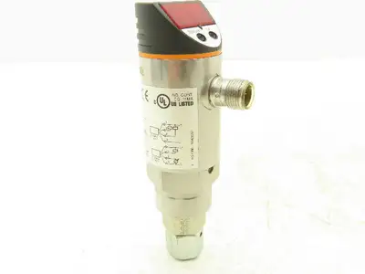 IFM PN2024 Digital Pressure Sensor 4-Digit LED PN-010-RBR14-MFRKG/US