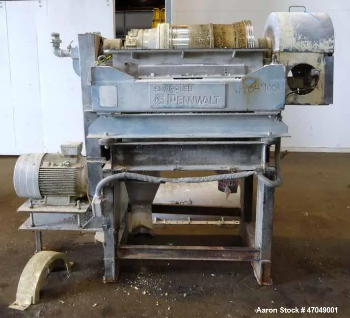 Used SHARPLES P3000 Decanter Centrifuges Illinois US | Aaron Equipment #84567