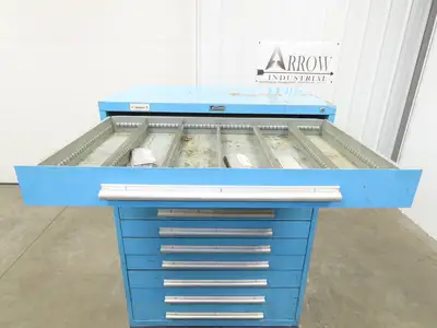 Nu-Era Modular Tool Storage Cabinet 11 Drawer 45x28x61" Stanley Vidmar