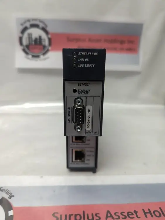 Used GE FANUC IC695ETM001-ER Industrial Controls Ohio US | Surplus Asset Holdings #1241727