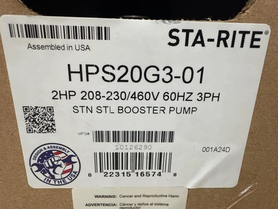 PENTAIR STA-RITE _UNKNOWN_ Other Pumps | Fram Fram LLC (14)