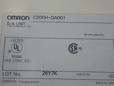 NEW OMRON C200HDA001