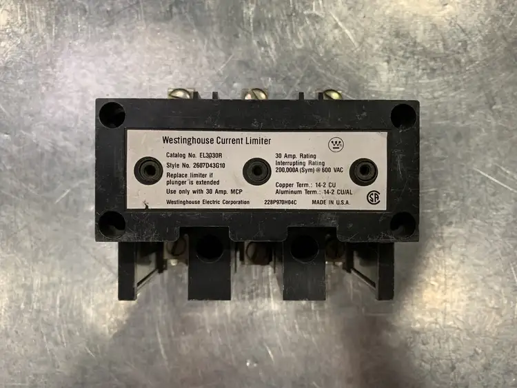 Used WESTINGHOUSE EL3030R Switchgears British Columbia CA | Lenmark #244229