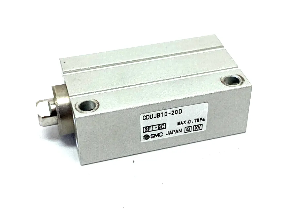 CDUJB10-20D | SMC  Compact Pneumatic Free Mount Cylinder 10mm Bore 20mm Stroke - Used