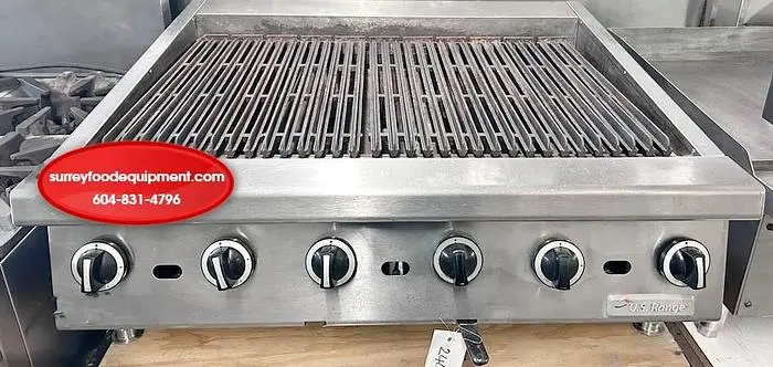 Used US RANGE UTBG36AR36 Gas Cooking Equipment British Columbia CA | Surrey Food Equipment #433366