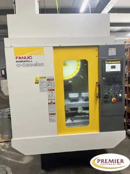 Fanuc Robodrill D21MiB5 with Rotary Table – 2021