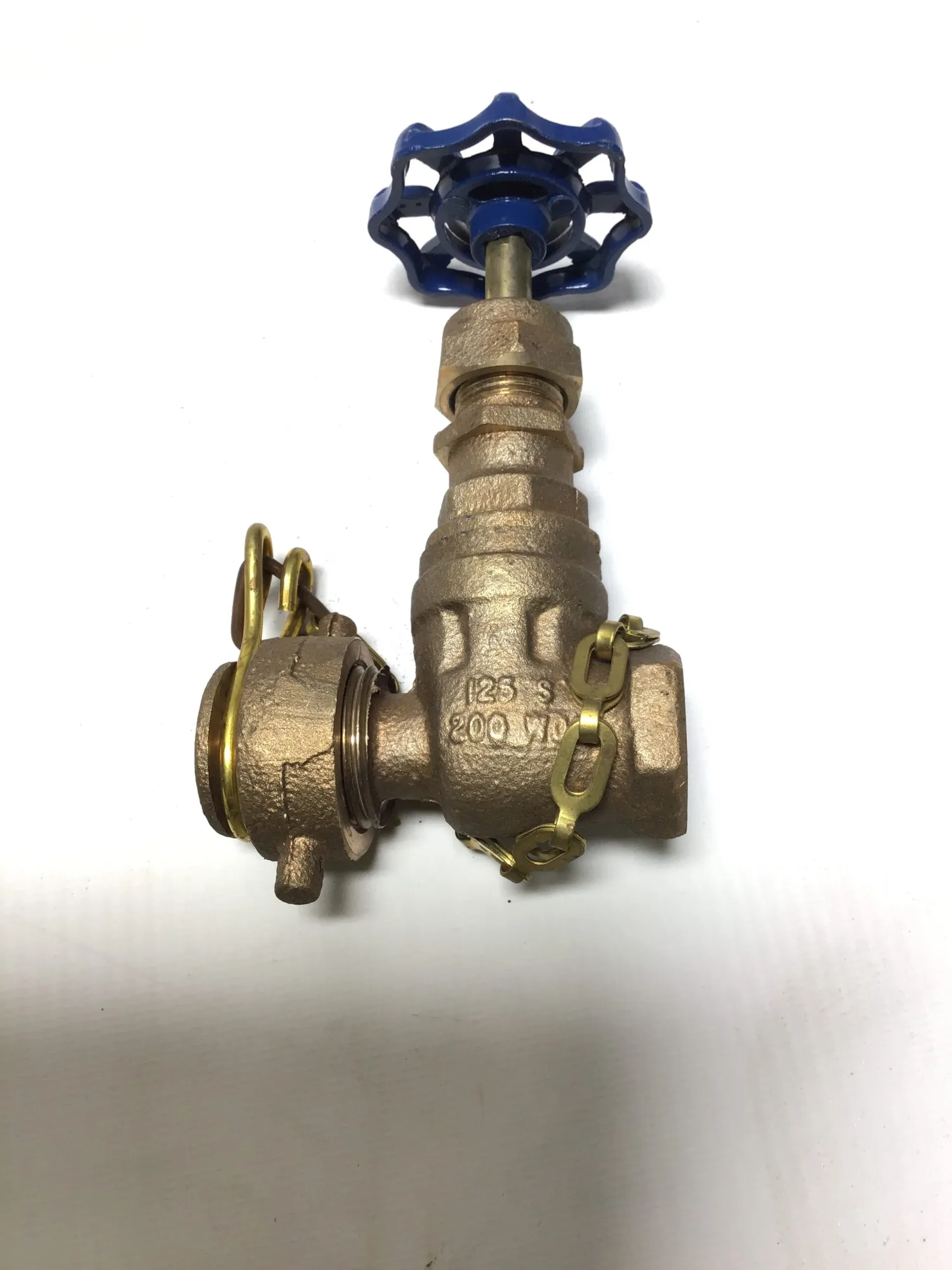 Nibco T-113-HC 1/2in Bronze Gate Valve, Thread x Hose Thread 039923616562