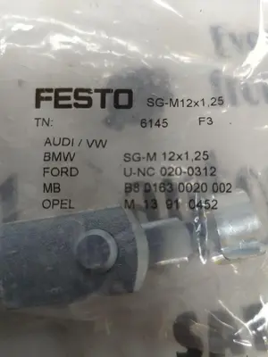 New | in-Stock FESTO SG-M12X1.25 Misc Electrical & Power Parts | Surplus Asset Holdings #1217221