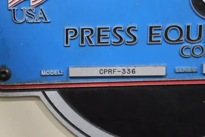 Used COE CPRF-336 Servo Feeders Michigan US | Alma Machinery #1224971