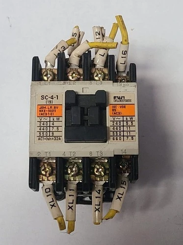 Fuji Electric SC-4-1 Contactor Max Ratings 10 HP