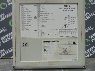 Rosemount 1055-01-10-20 Solu Comp II Conductivity Meter Used